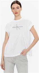 T-SHIRT J20J220717 ΛΕΥΚΟ RELAXED FIT CALVIN KLEIN JEANS