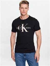 T-SHIRT J30J320806 ΜΑΥΡΟ REGULAR FIT CALVIN KLEIN JEANS