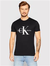 T-SHIRT J30J320935 ΜΑΥΡΟ SLIM FIT CALVIN KLEIN JEANS