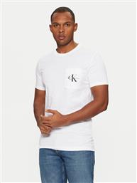 T-SHIRT J30J320936 ΛΕΥΚΟ SLIM FIT CALVIN KLEIN JEANS