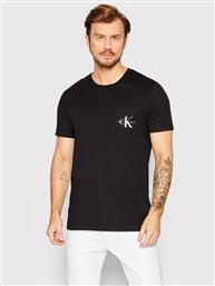 T-SHIRT J30J320936 ΜΑΥΡΟ SLIM FIT CALVIN KLEIN JEANS