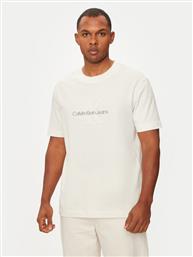 T-SHIRT J30J326158 ΕΚΡΟΥ REGULAR FIT CALVIN KLEIN JEANS