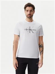 T-SHIRT LV040EM286 ΛΕΥΚΟ REGULAR FIT CALVIN KLEIN JEANS