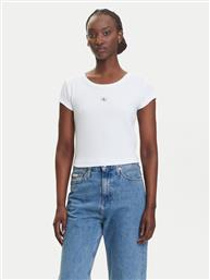T-SHIRT LV047C200G ΛΕΥΚΟ SLIM FIT CALVIN KLEIN JEANS