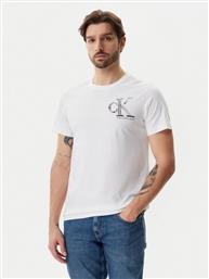 T-SHIRT META MONOGRAM J30J325498 ΛΕΥΚΟ REGULAR FIT CALVIN KLEIN JEANS