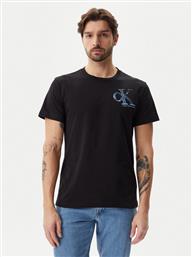 T-SHIRT META MONOGRAM J30J325498 ΜΑΥΡΟ REGULAR FIT CALVIN KLEIN JEANS