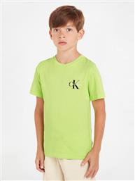 T-SHIRT MONOGRAM IB0IB01231 ΠΡΑΣΙΝΟ REGULAR FIT CALVIN KLEIN JEANS