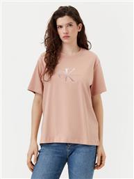 T-SHIRT MONOLOGO J20J224798 ΠΟΡΤΟΚΑΛΙ RELAXED FIT CALVIN KLEIN JEANS