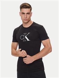 T-SHIRT OUTLINE MONOLOGO J30J325678 ΜΑΥΡΟ SLIM FIT CALVIN KLEIN JEANS