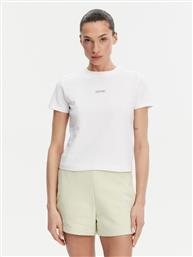 T-SHIRT PLACED INSTITUTIONAL J20J225524 ΛΕΥΚΟ SLIM FIT CALVIN KLEIN JEANS