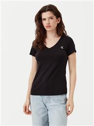 T-SHIRT ROOD J20J213716 ΜΑΥΡΟ REGULAR FIT CALVIN KLEIN JEANS