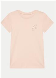 T-SHIRT SIGNAGE IG0IG02624 ΡΟΖ SLIM FIT CALVIN KLEIN JEANS