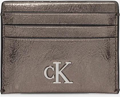 ΘΗΚΗ ΓΙΑ ΚΑΡΤΕΣ ΧΡΩΜΑ: ΑΣΗΜΙ, K60K612750 CALVIN KLEIN JEANS