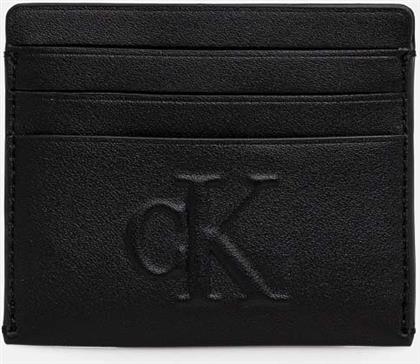 ΘΗΚΗ ΓΙΑ ΚΑΡΤΕΣ ΧΡΩΜΑ: ΜΑΥΡΟ, K60K612747 CALVIN KLEIN JEANS