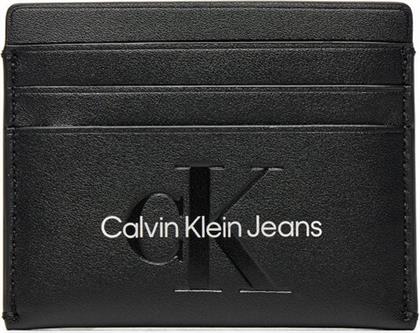 ΘΗΚΗ ΠΙΣΤΩΤΙΚΩΝ ΚΑΡΤΩΝ K60K611987 ΜΑΥΡΟ CALVIN KLEIN JEANS από το MODIVO