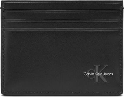 ΘΗΚΗ ΠΙΣΤΩΤΙΚΩΝ ΚΑΡΤΩΝ MONO LOGO CARD CASE LV04G1029G ΜΑΥΡΟ CALVIN KLEIN JEANS