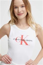 TOP ΧΡΩΜΑ: ΑΣΠΡΟ CALVIN KLEIN JEANS