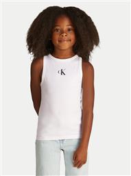 ΤΟΠ LOGO IG0IG02435 ΛΕΥΚΟ REGULAR FIT CALVIN KLEIN JEANS