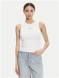 ΤΟΠ LV047C201G ΛΕΥΚΟ SLIM FIT CALVIN KLEIN JEANS