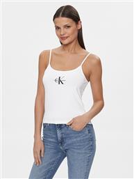 ΤΟΠ MONOLOGO J20J223105 ΛΕΥΚΟ SLIM FIT CALVIN KLEIN JEANS
