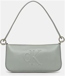 ΤΣΑΝΤΑ ΧΡΩΜΑ: ΓΚΡΙ, K60K612725 CALVIN KLEIN JEANS