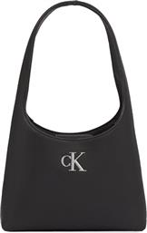 ΤΣΑΝΤΑ MINIMAL MONOGRAM A SHOULDERBAG T K60K611820 ΜΑΥΡΟ CALVIN KLEIN JEANS