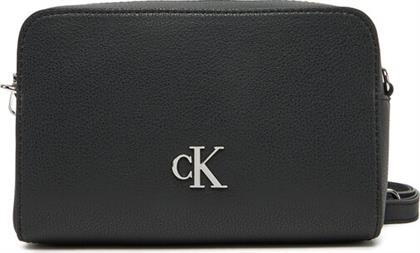 ΤΣΑΝΤΑ MINIMAL MONOGRAM EW CAMERA BAG LV04K3162G ΜΑΥΡΟ CALVIN KLEIN JEANS