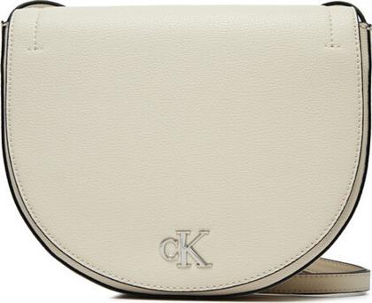 ΤΣΑΝΤΑ MINIMAL MONOGRAM K60K612718 ΕΚΡΟΥ CALVIN KLEIN JEANS