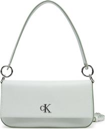 ΤΣΑΝΤΑ MINIMAL MONOGRAM SHOULDER POUCH LV04K3161G ΓΚΡΙ CALVIN KLEIN JEANS