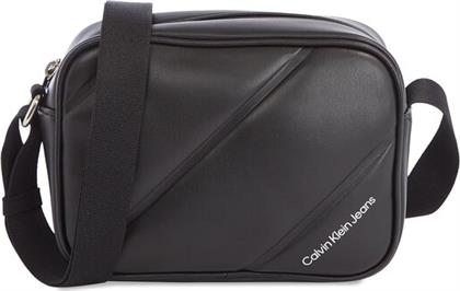 ΤΣΑΝΤΑ QUILTED CAMERABAG18 K60K611821 ΜΑΥΡΟ CALVIN KLEIN JEANS