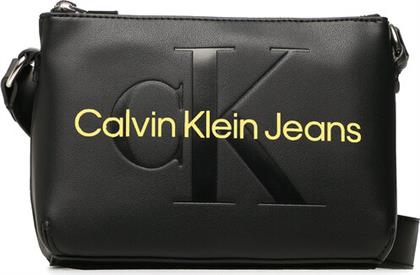 ΤΣΑΝΤΑ SCULPTED CAMERA POUCH2I MONO K60K610681 ΜΑΥΡΟ CALVIN KLEIN JEANS