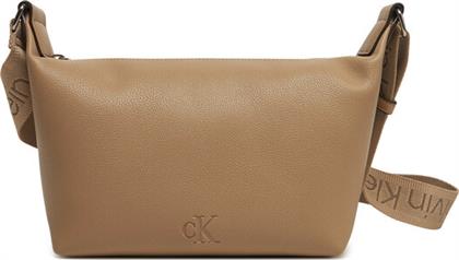 ΤΣΑΝΤΑ ULTRALIGHT SHOULDER BAG22 PU LV04K3131G ΓΚΡΙ CALVIN KLEIN JEANS