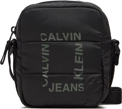 ΤΣΑΝΤΑΚΙ GRID LOGO IU0IU00649 ΜΑΥΡΟ CALVIN KLEIN JEANS