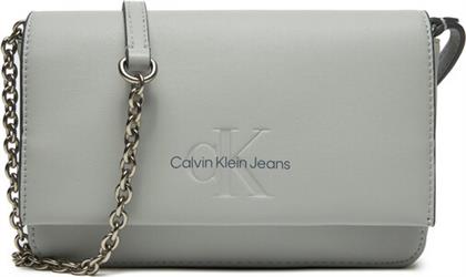 ΤΣΑΝΤΑΚΙ ΚΙΝΗΤΟΥ K60K612375 ΓΚΡΙ CALVIN KLEIN JEANS