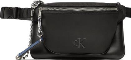 ΤΣΑΝΤΑΚΙ ΜΕΣΗΣ SCULPTED WAISTBAG14 MIX K60K610315 ΜΑΥΡΟ CALVIN KLEIN JEANS