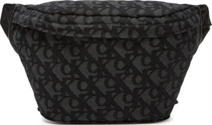 ΤΣΑΝΤΑΚΙ ΜΕΣΗΣ UNSTRUCTURED MONOGRAM WAISTBAG LV04G3177G ΜΑΥΡΟ CALVIN KLEIN JEANS
