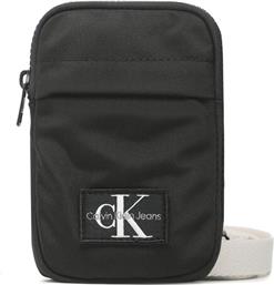 ΤΣΑΝΤΑΚΙ MONOGRAM CROSSBODY BAG IU0IU00384 ΜΑΥΡΟ CALVIN KLEIN JEANS