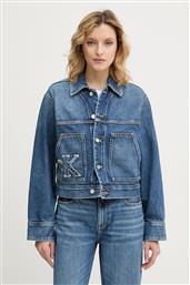 ΤΖΙΝ ΜΠΟΥΦΑΝ ΧΡΩΜΑ: ΜΠΛΕ, LV047E906G CALVIN KLEIN JEANS