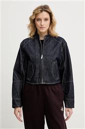 ΤΖΙΝ ΜΠΟΥΦΑΝ ΧΡΩΜΑ: ΜΑΥΡΟ, LV047E731G CALVIN KLEIN JEANS