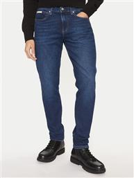 ΤΖΙΝ J30J327007 ΣΚΟΥΡΟ ΜΠΛΕ SLIM FIT CALVIN KLEIN JEANS από το MODIVO