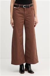 ΤΖΙΝ ΠΑΝΤΕΛΟΝΙ ΧΡΩΜΑ: ΚΑΦΕ, LV044D615G CALVIN KLEIN JEANS