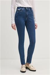 ΤΖΙΝ ΠΑΝΤΕΛΟΝΙ ΧΡΩΜΑ: ΝΑΥΤΙΚΟ ΜΠΛΕ, J20J224017 CALVIN KLEIN JEANS από το ANSWEAR