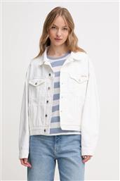 ΒΑΜΒΑΚΕΡΟ ΜΠΟΥΦΑΝ ΧΡΩΜΑ: ΑΣΠΡΟ, J20J225181 CALVIN KLEIN JEANS