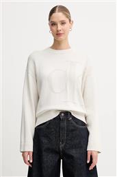ΒΑΜΒΑΚΕΡΟ ΠΟΥΛΟΒΕΡ ΧΡΩΜΑ: ΜΠΕΖ, LV047D304G CALVIN KLEIN JEANS