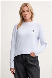 ΒΑΜΒΑΚΕΡΟ ΠΟΥΛΟΒΕΡ ΧΡΩΜΑ: ΜΠΛΕ, LV047D351G CALVIN KLEIN JEANS
