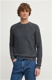 ΒΑΜΒΑΚΕΡΟ ΠΟΥΛΟΒΕΡ ΧΡΩΜΑ: ΓΚΡΙ, J30J326743 CALVIN KLEIN JEANS