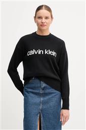 ΒΑΜΒΑΚΕΡΟ ΠΟΥΛΟΒΕΡ ΧΡΩΜΑ: ΜΑΥΡΟ, LV047C311G CALVIN KLEIN JEANS