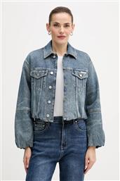 ΒΑΜΒΑΚΕΡΟ ΤΖΙΝ ΜΠΟΥΦΑΝ ΧΡΩΜΑ: ΜΠΛΕ, LV047D725G CALVIN KLEIN JEANS