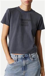 JEANS WASHED PUFF PRINT BABY TEE CALVIN KLEIN