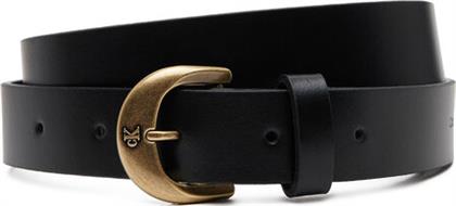 ΖΩΝΗ ΓΥΝΑΙΚΕΙΑ CASUAL CENTER PIN BUCKLE 25MM LV04K7009G ΜΑΥΡΟ CALVIN KLEIN JEANS